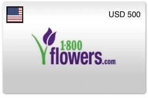1-800-FLOWERS Gift Card USD 500 (US)